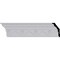 Ekena Millwork 3 7/8"H x 2 1/8"P x 4 3/8"F x 94 1/2"L Alexandria Crown Moulding MLD03X02X04AL - alternate 1